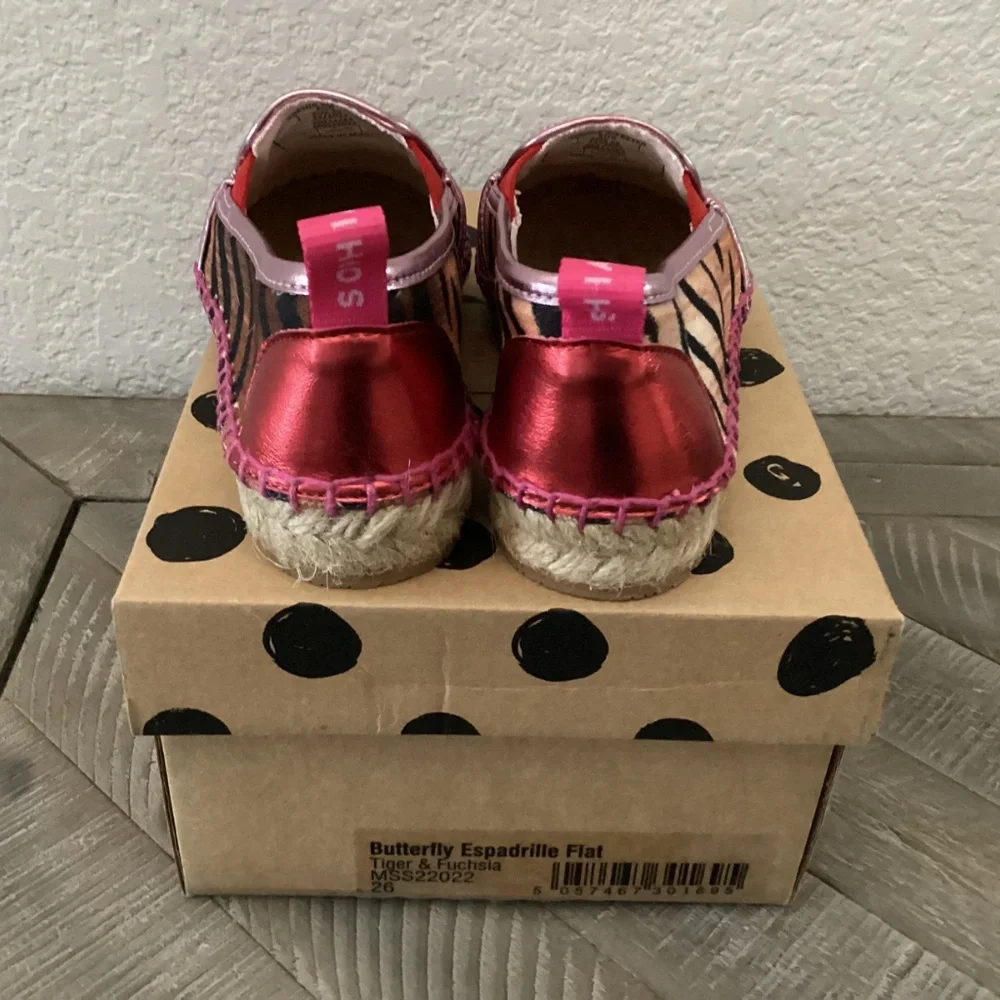 SOPHIA WEBSTER Kids' Butterfly Espadrille Flat (Toddler Kid) 10US / 26E